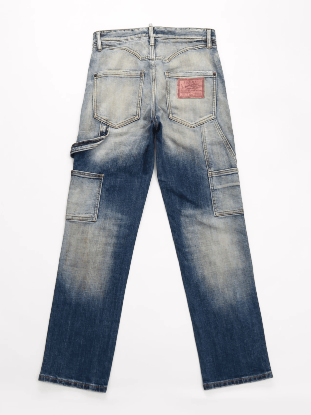 Washed Blue Classic Jeans