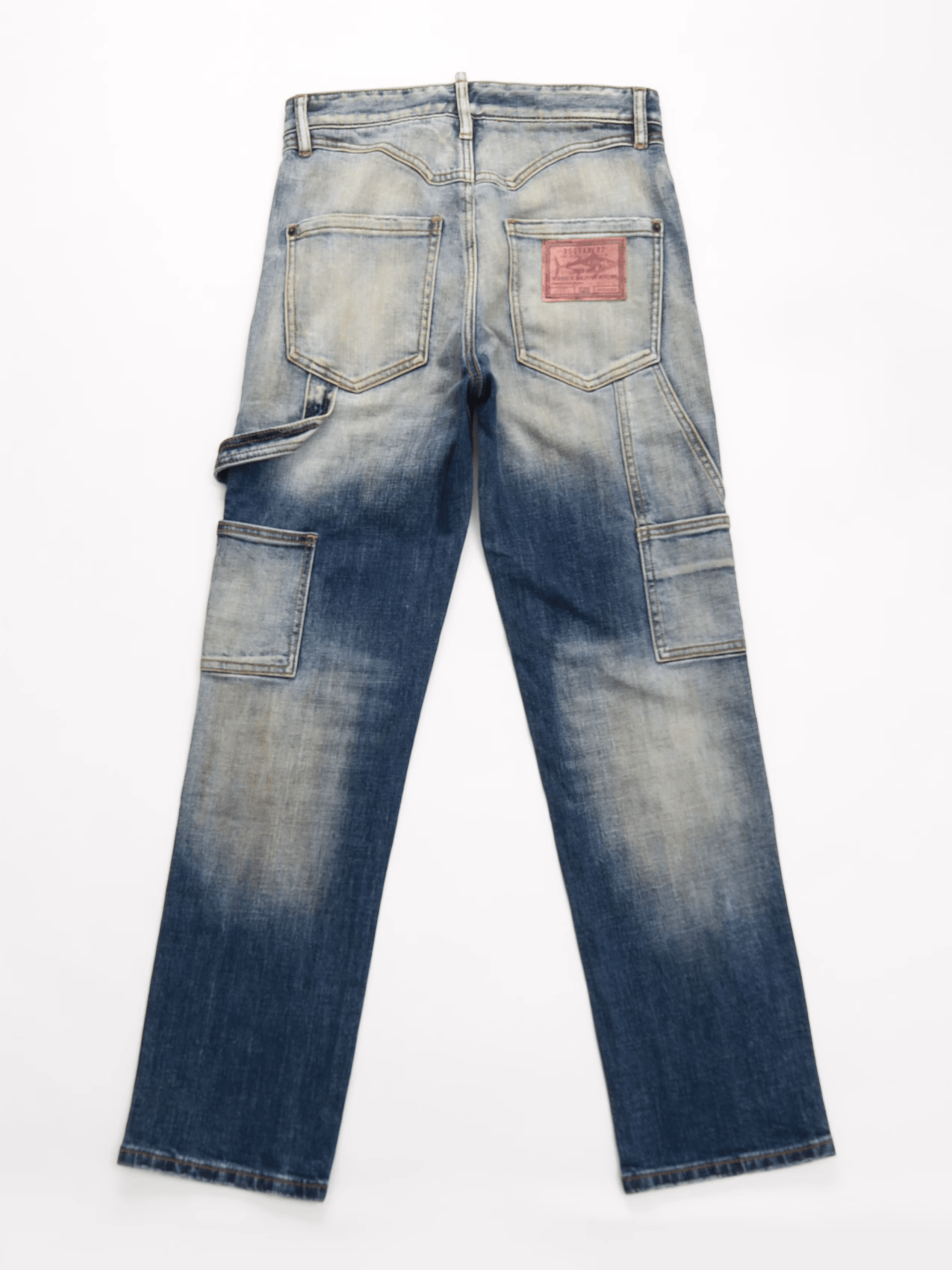 Washed Blue Classic Jeans