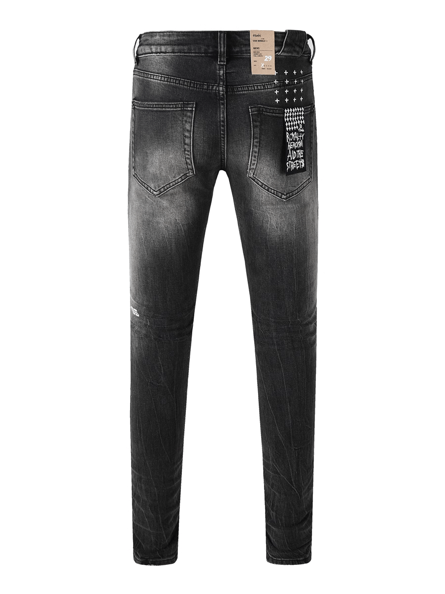 Smoky Gray Classic Jeans