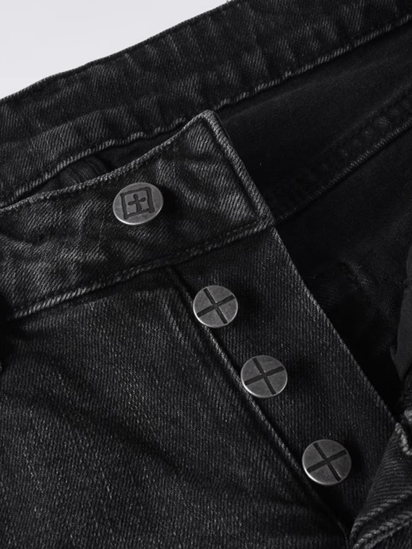 Smoky Gray Classic Jeans